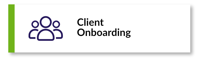 Client Onboarding